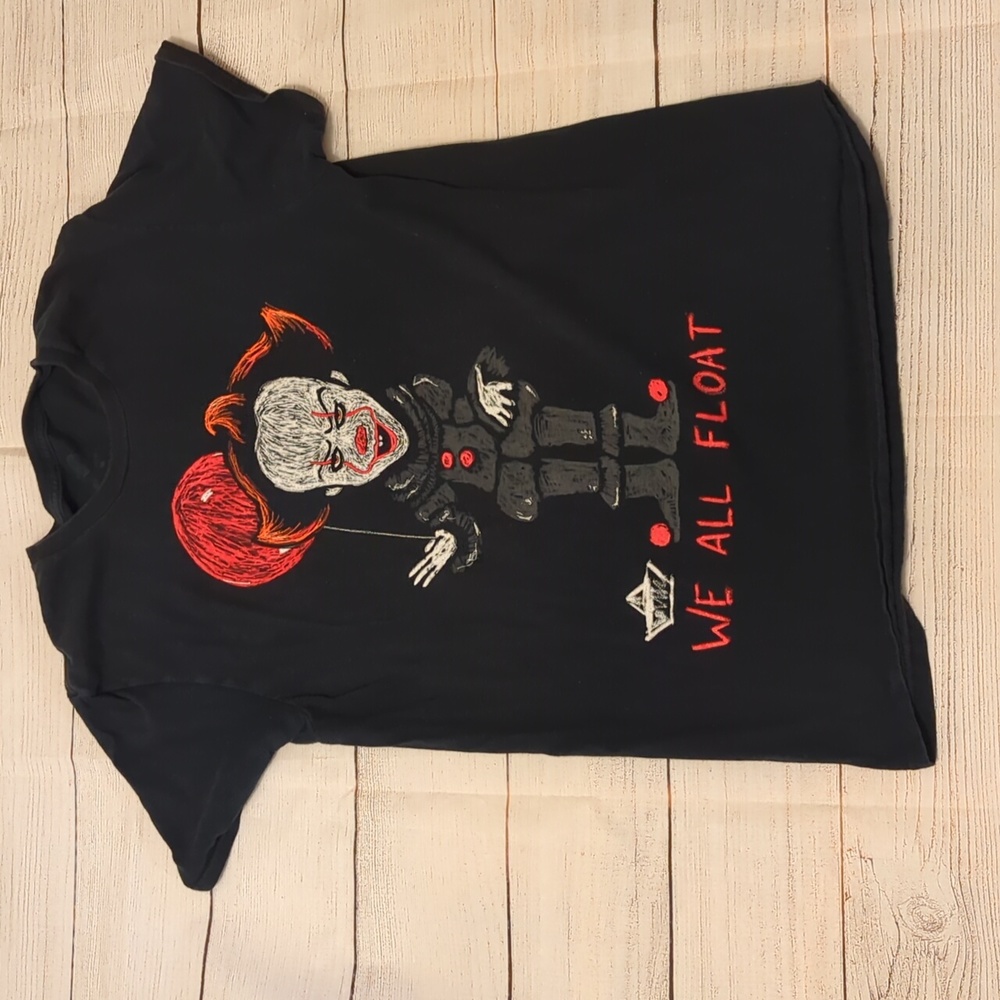 It Pennywise We All Float Crayon Sketch T-Shirt Hot Topic